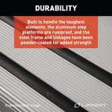 Lippert Components Alumi-Tread Manual Folding Step (MPN: 432698)