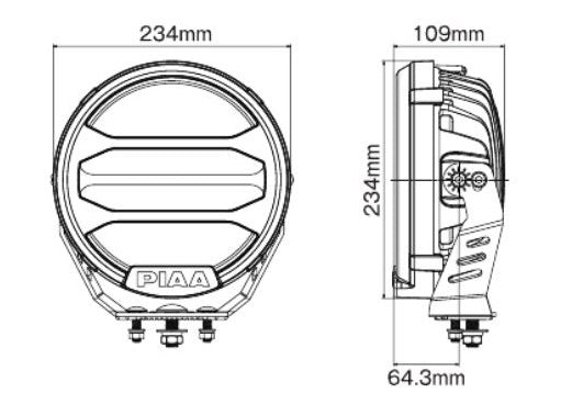 Valeo LPX590 Series LED Driving Fog Light (MPN: DKX595E)
