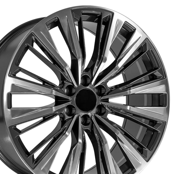 OE Wheels CA93 Aluminum Wheel (MPN: CA93-24100-6550-28PG)