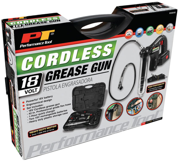 Performance Tool Cordless Grease Gun (MPN: W50048)