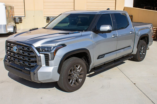 Raptor Series 5 Inch Oval Slide Track Running Boards (MPN: 2004-0142BT)