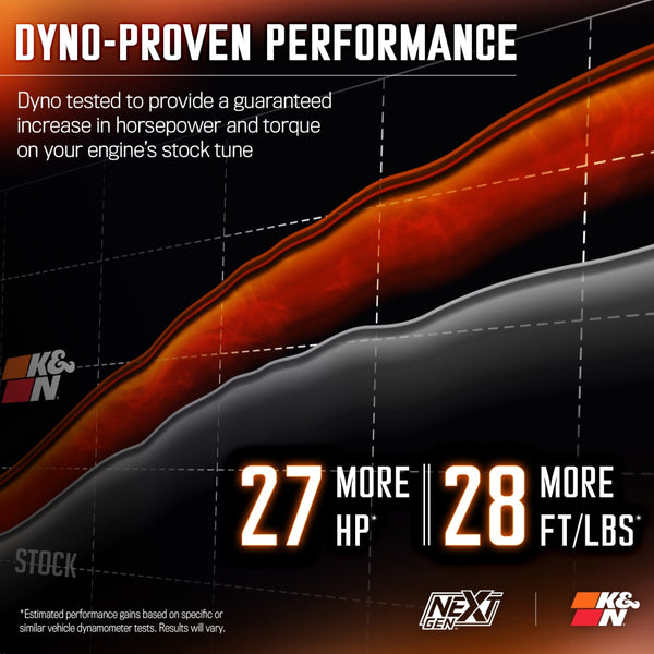 K&N Cold Air Intake System (MPN: 50-2628)