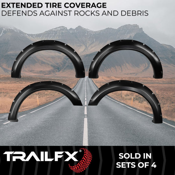 TrailFX Fender Flares (MPN: TFF3001S)