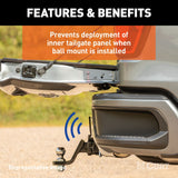 CURT Trailer Hitch Cover for 2-1/2 Inch Receiver (MPN: 58266)