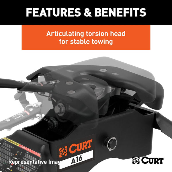 CURT A16 Fifth Wheel Trailer Hitch (MPN: 16091)