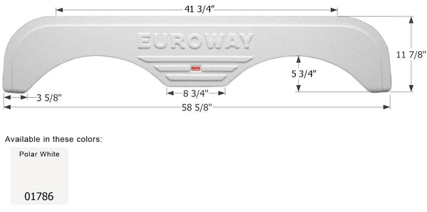 Icon Fender Skirt for Fleetwood Euroway (MPN: 01786)