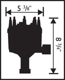 MSD Ignition Pro-Billet Distributor (MPN: 8453)