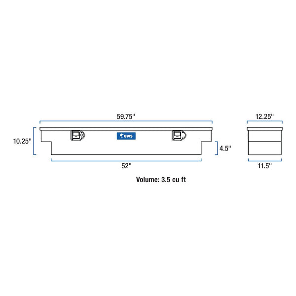 UWS Tool Box Crossover Single Lid (MPN: EC10903-PR)