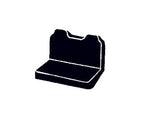 Fia SL60 Series Leatherlite Seat Cover (MPN: SL67-7 BLUE)