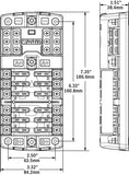 Blue Sea Fuse Block 12 Circuit (MPN: 5032-BSS)