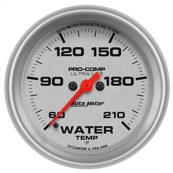 AutoMeter Ultra-Lite Electric Water Temperature Gauge (MPN: 4469)