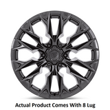 Fuel Off Road Flame 6 D804 Wheel (MPN: D80420901757)