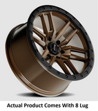 Torque Wheels 20 Inch Satin Bronze Wheel (MPN: TW411C-2090980700)