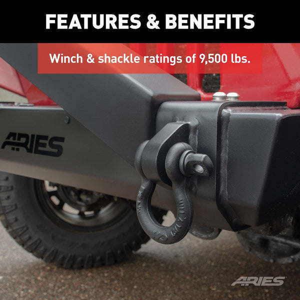 Aries TrailCrusher Jeep Bumper (MPN: 2156001)