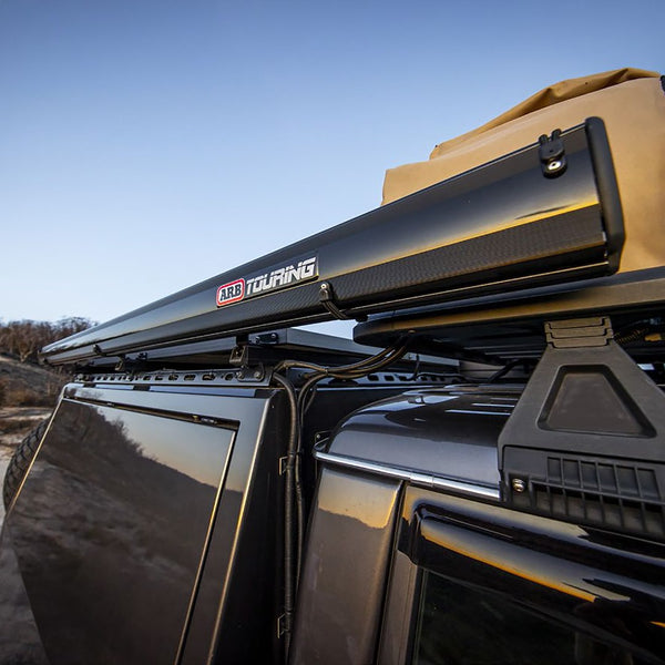 ARB Black Edition Aluminum Awning with LED Light Strip (MPN: 814412A)