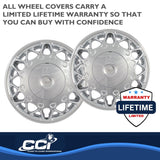 15 Inch Chrome Plated Wheel Cover Set (MPN: IWC44115C)