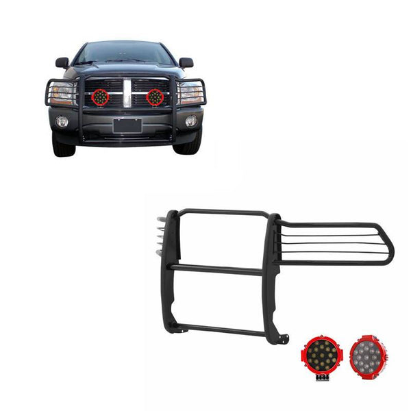 Black Horse Grille Guard Kit (MPN: 17DG100MA-PLR)