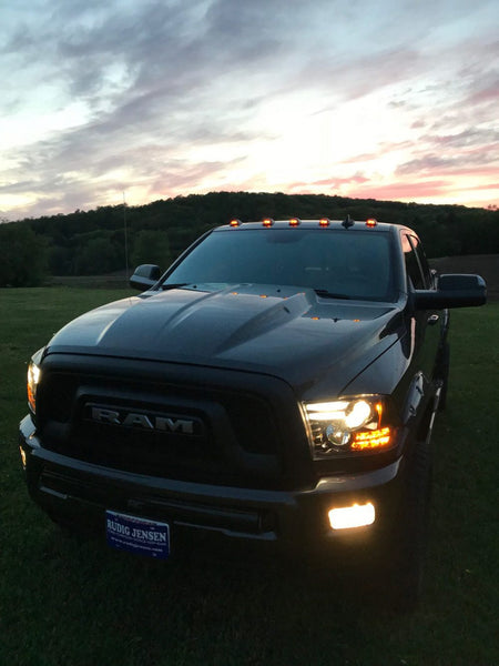 RECON Headlight Assembly With Halogen Bulbs (MPN: 264276BKC)