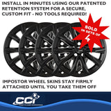 Coast To Coast Wheel Skin (MPN: IMP510BLK)