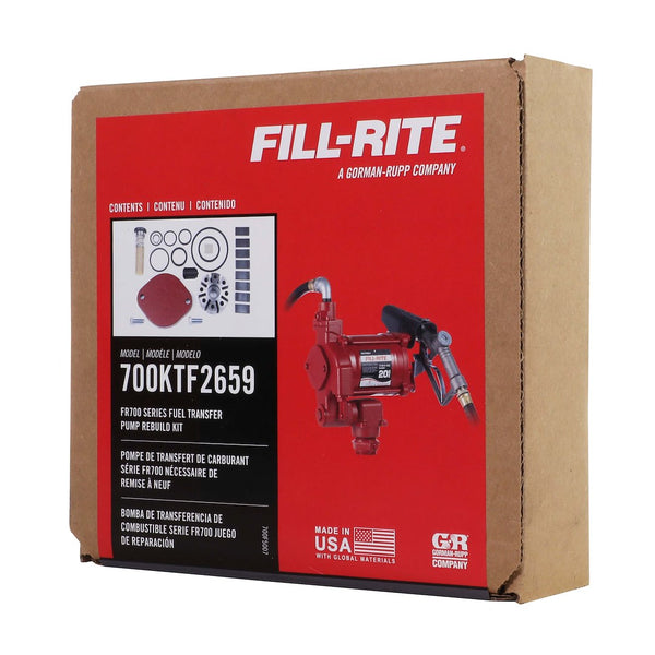 Fill-Rite Liquid Transfer Tank Pump Repair Kit (MPN: 700KTF2659)