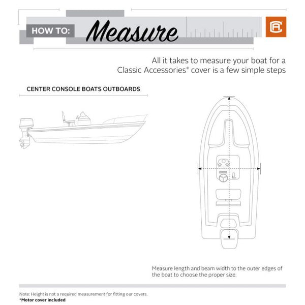 Classic Accessories Boat Cover (MPN: 20-304-121001-RT)