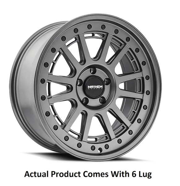 Mayhem Wheels 20 Inch Satin Gunmetal Wheel (MPN: 8305-2983MGT18)