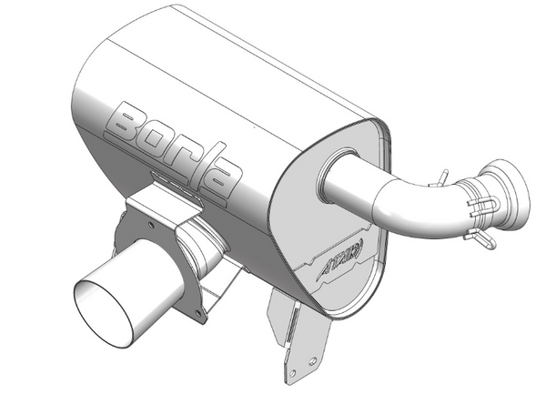 Borla Exhaust System Kit (MPN: 12678)