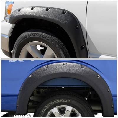 Black Horse Off Road Fender Flare (MPN: FF-GMSIET)