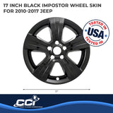Coast To Coast Impostor Wheel Skin 17 Inch (MPN: IWCIMP373BLK)