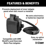 CURT Trailer Hitch Cover for 2 Inch Receiver (MPN: 58265)