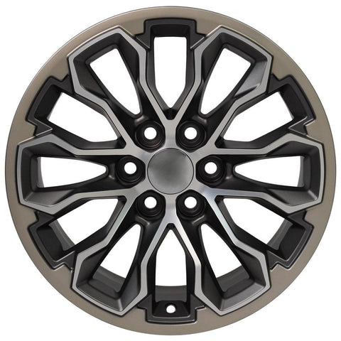 OE Wheels CV54 Aluminum Wheel (MPN: CV54-17080-6120-33MG1)