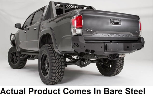 Fab Fours Tacoma Rear Replacement Bumper (MPN: TT16-W3651-B)