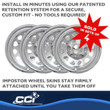 Coast To Coast Impostor Wheel Skin 17 Inch (MPN: IWCIMP100X)