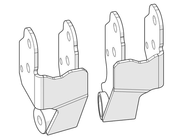 TeraFlex Control Arm Relocation Bracket (MPN: 1938225)