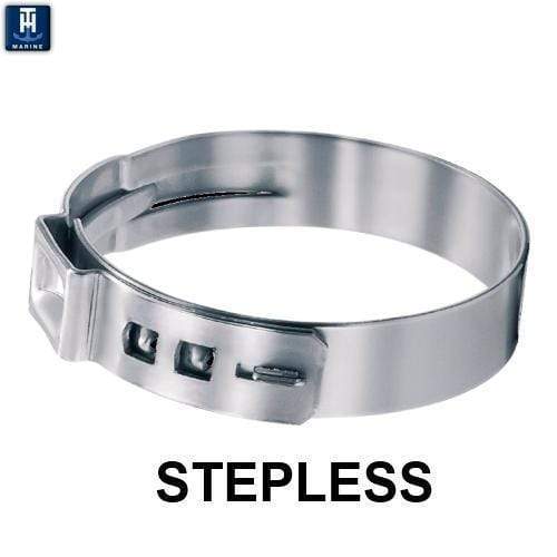 T-H Marine Stepless Hose Clamp (MPN: 16700037X-DP)