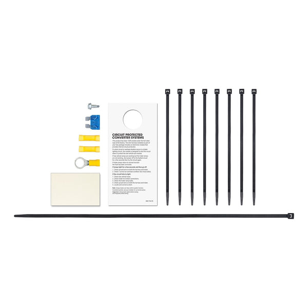 Curt Trailer Wiring Connector T Connector with 4-Way Flat Output (MPN: 56404)
