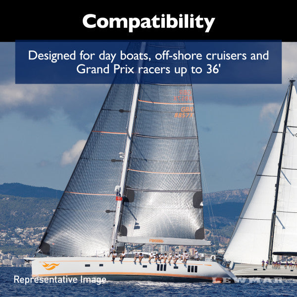 Lewmar Mainsheet Traveler System (MPN: 29461354BK)