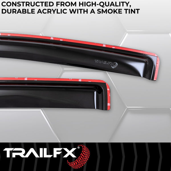 TrailFX TFX 4-PC Window Vents (MPN: 4995IC)