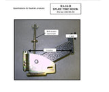 Rackem Spare Tire Carrier (MPN: RA-16H)