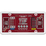 Cruiser License Plate Frame with Tuf Bubble Shield (MPN: 62320)