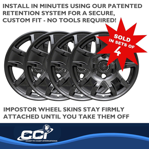 Coast To Coast Impostor Wheel Skin 17 Inch (MPN: IWCIMP390BLKN)