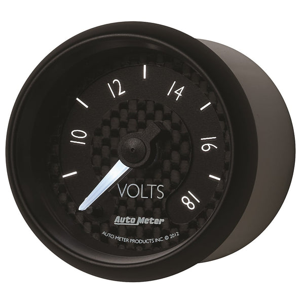 AutoMeter Gauge Voltmeter GT Series (MPN: 8091)