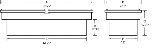Lund International Crossover Tool Box (MPN: 5150DB)