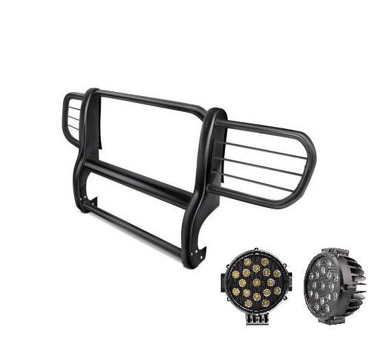 Black Horse Grille Guard Kit (MPN: 17EH26MA-PLB)