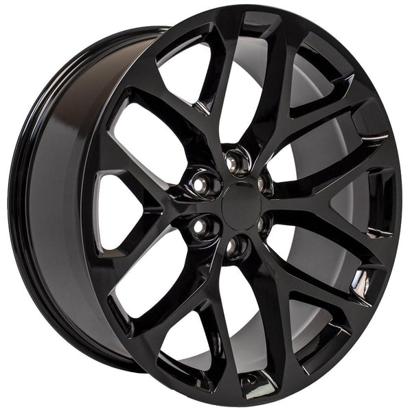 OE Wheels CV98B Gloss Black Wheel (MPN: CV98B-24100-6550-24B)