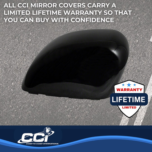 Coast To Coast Exterior Mirror Cover Set (MPN: CCIMC67542RBK)