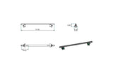 Black Horse Off Road Roof Rack (MPN: TR-52BK)