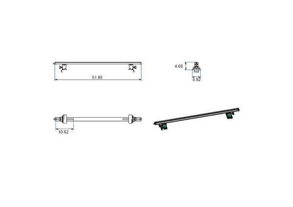 Black Horse Off Road Roof Rack (MPN: TR-52BK)
