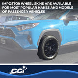 Coast To Coast Impostor Wheel Skin (MPN: IWCIMP434BLK)