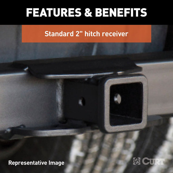 CURT Trailer Hitch Rear (MPN: 15927)